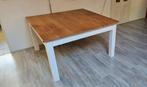Robuuste eettafel te koop 140x140, Ophalen, Gebruikt, 200 cm of meer, 50 tot 100 cm