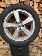 Volvo V40 Alu Velgen met Winterbanden 205/55 R16, Ophalen, Gebruikt, 16 inch, Banden en Velgen