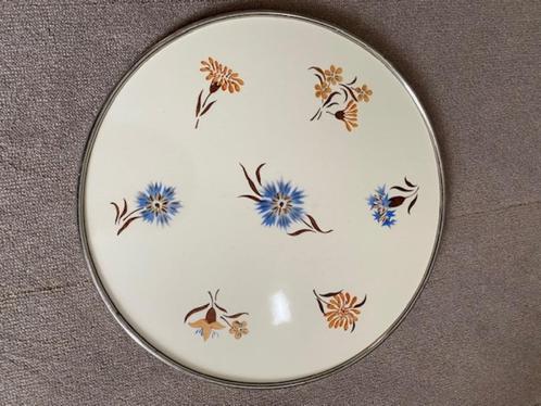 Vintage onderzetter/serveer plateau, Antiek en Kunst, Antiek | Servies los, Ophalen of Verzenden