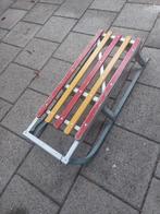 Vintage houten slee, Ophalen of Verzenden, Rem, Gebruikt, Hout