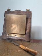 Antieke Brievenhouder met Briefopener, Antiek en Kunst, Ophalen of Verzenden
