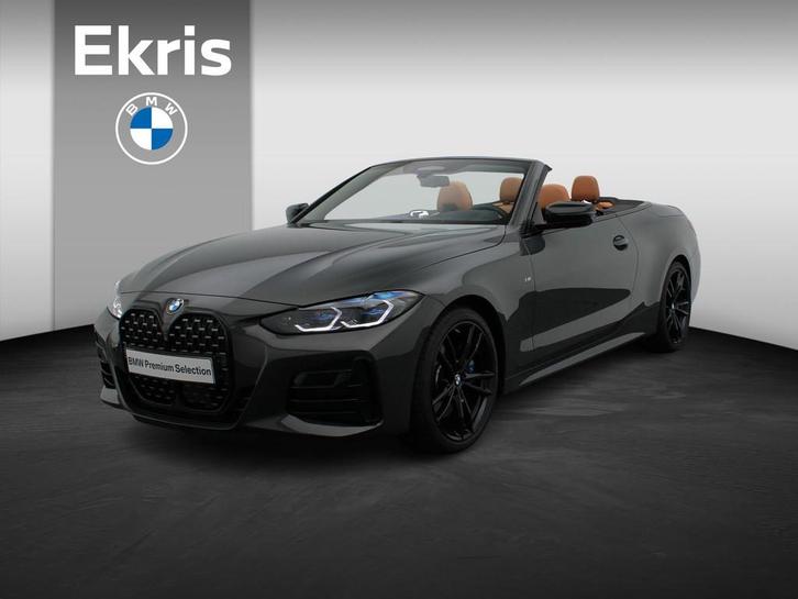 BMW 4 Serie Cabrio M440i xDrive High Executive | Stuurwielra, Auto's, BMW, Bedrijf, Te koop, 4-Serie, 360° camera, 4x4, Airconditioning