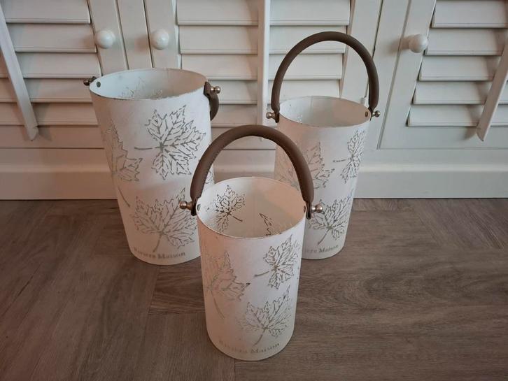 Riviera Maison Magic Maple Leaf Lantern 3 stuks, Huis en Inrichting, Woonaccessoires | Overige, Gebruikt, Ophalen of Verzenden