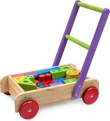 I'm Toy Loopkar Blokkenwagen Deluxe beschikbaar voor biedingen