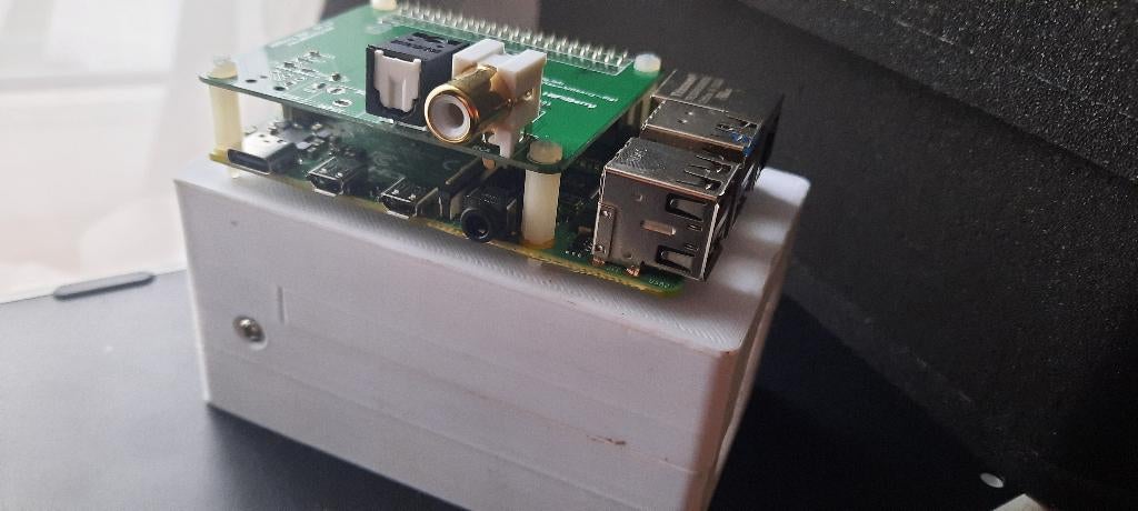 Raspberry Pi 4 model B 4GB with DAC, Hobby en Vrije tijd, Elektronica-componenten, Ophalen of Verzenden, Gebruikt