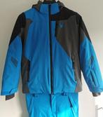 Spyder skipak 152/14, blauw,zwart,grijs met bretels, Gebruikt, Spyder, Jongen of Meisje, Ophalen of Verzenden