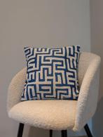Handgemaakte kussen, Huis en Inrichting, Woonaccessoires | Kussens, Ophalen of Verzenden, Nieuw, Blauw, Vierkant