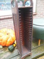 houten cd rek decoratie verzamelen, Ophalen, Hout, Cd's, Minder dan 25 discs