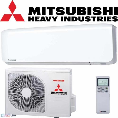 Mitsubushi Heavy Industries Airco,s *Beste prijs in NL*, Witgoed en Apparatuur, Airco's, Nieuw, Wandairco, 60 tot 100 m³, 3 snelheden of meer