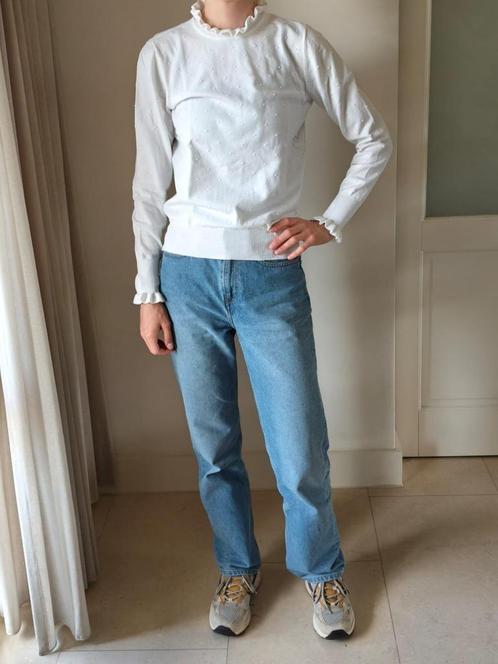 Off-white trui – Nümph  maat XS, Kleding | Dames, Truien en Vesten, Gedragen, Maat 34 (XS) of kleiner, Wit, Ophalen of Verzenden