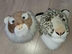 Bijenkorf dierenkoppen Panter en Leeuw, Minder dan 50 cm, Overige typen, Ophalen of Verzenden, Zo goed als nieuw