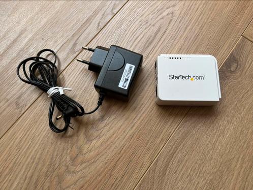 Startech printserver, Computers en Software, Netwerk switches, Zo goed als nieuw, Ophalen of Verzenden