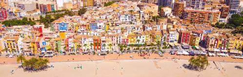 Gezellige studio in Villajoyosa, 100 meter van zandstrand, Vakantie, Vakantiehuizen | Spanje, Costa Blanca, Appartement, Dorp