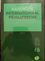 Handboek Internationaal Privaatrecht 2021, Prof. mr. M.H. ten Wolde, Ophalen of Verzenden, Gamma, WO