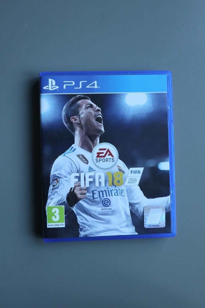 Fifa 18 fifa18 playstation 4 game voetbal spel ps4, Spelcomputers en Games, Games | Sony PlayStation 4, Zo goed als nieuw, Sport