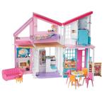 Barbie droomhuis Malibu villa met meubels en accessoires, Kinderen en Baby's, Speelgoed | Poppenhuizen, Ophalen, Zo goed als nieuw