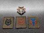 MLV  -  items   KL / NEDERLAND., Verzamelen, Ophalen of Verzenden, Landmacht, Nederland, Embleem of Badge