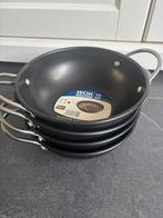 Set 4 Wokpannen 16cm - Nieuw - kleine wokpan Silkware, Ophalen of Verzenden, Nieuw, Overige materialen, Wok