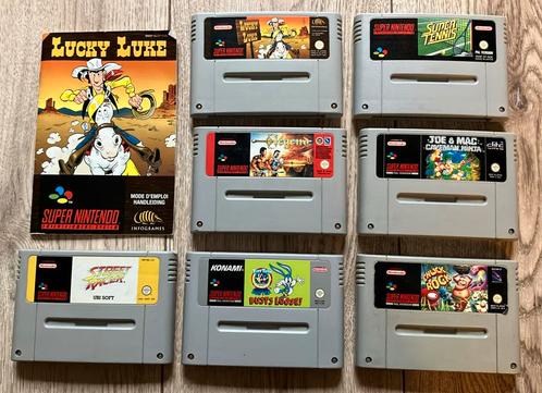 7 SNES games, Spelcomputers en Games, Games | Nintendo Super NES, Ophalen of Verzenden
