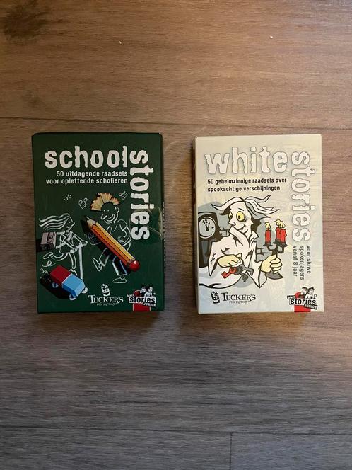 White stories en school stories, Hobby en Vrije tijd, Gezelschapsspellen | Kaartspellen, Zo goed als nieuw, Ophalen of Verzenden