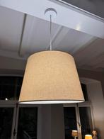 Creme linnen lampenkap, Huis en Inrichting, Lampen | Lampenkappen, Ophalen of Verzenden, Zo goed als nieuw, Rond, 25 tot 50 cm