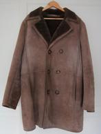 Taupe/Bruine Franse Jacques Jekel lammycoat maat L, Kleding | Heren, Maat 52/54 (L), Bruin, Ophalen of Verzenden, Zo goed als nieuw