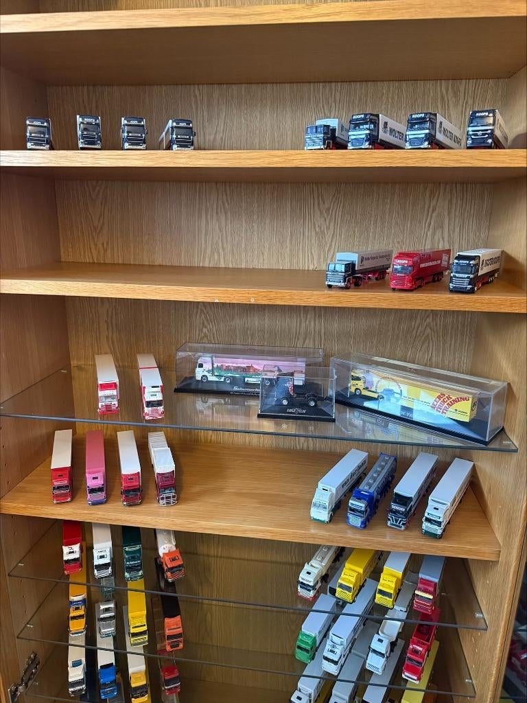 61 Herpa en AWM modellen, Ophalen, Gebruikt, Bus of Vrachtwagen, Herpa