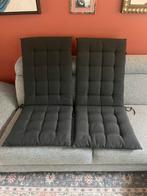 2 Zwarte Tuinstoelkussens – Comfort & Stijl voor je Buitenpl, Ophalen, Nieuw