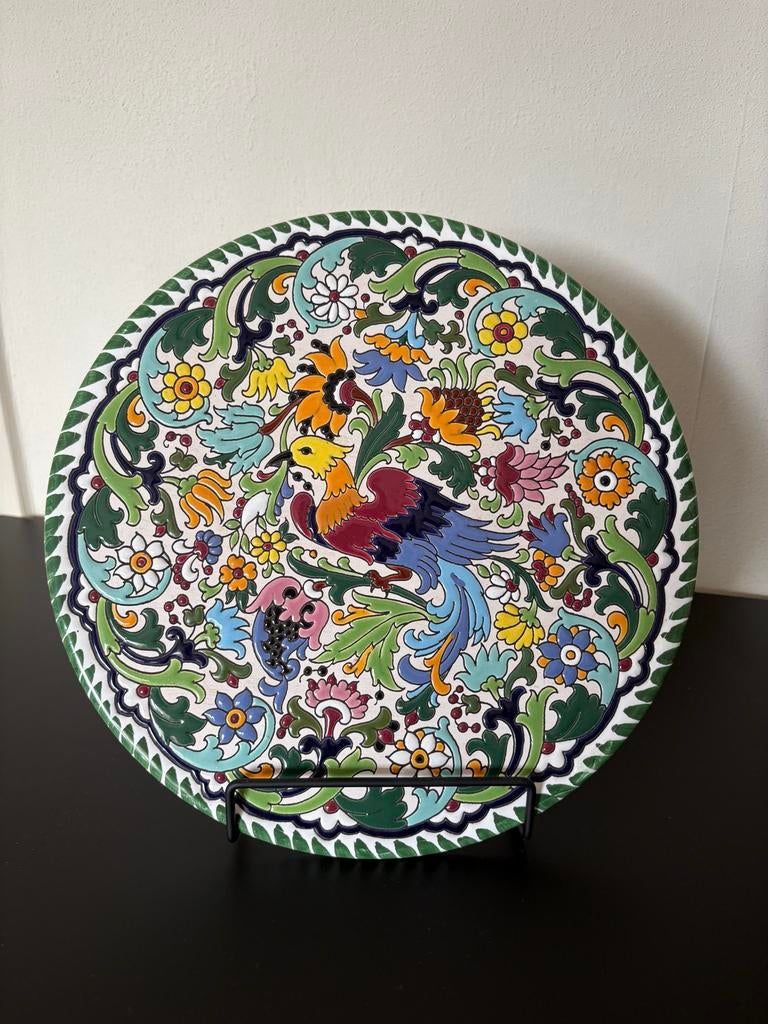 Handgemaakt Spaans Decoratief Bord, Ophalen of Verzenden