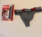Diesel String/Thong/Slip (maat S), Kleding | Heren, Ondergoed, Verzenden, Grijs, Diesel, Slip