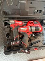 Milwaukee M12 slagschroevendraaier, klopboor & cirkelzaag, Gebruikt, Ophalen of Verzenden, Boor- en Schroefmachine, Minder dan 400 watt