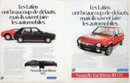 9 vintage advertenties reclames Fiat Ritmo autos 1979-83, Verzamelen, Automerken, Motoren en Formule 1, Auto's, Gebruikt, Ophalen