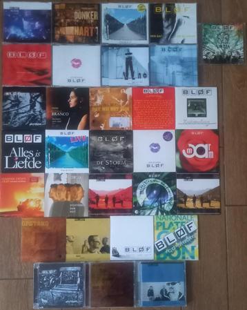 Partij CD Singles van Blof , 28 stuks (+ 3 Album CDs) beschikbaar voor biedingen