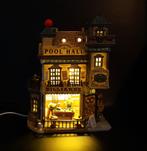 Lemax pool hall kerstdorp biljart. ZIE AL MIJN ADVERTENTIES, Diversen, Kerst, Verzenden, Gebruikt