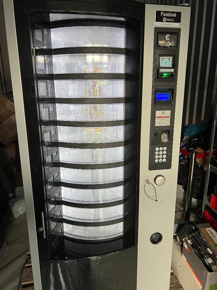 Necta Festival 10 Eier Automat Bauernhof Automatik gekühlt, Diversen, Overige Diversen, Gebruikt, Ophalen