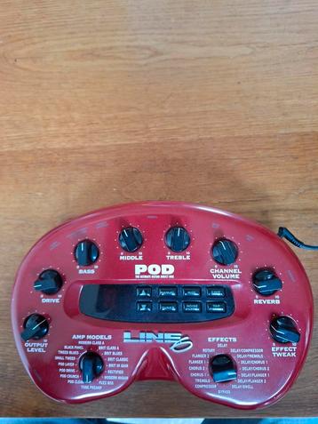 Line 6 Pod Gitaar Effecten Processor beschikbaar voor biedingen
