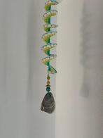 Windspinner schelp wit geel groen turquoise, Ophalen of Verzenden, Nieuw