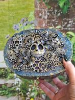 Steampunk fantasy opbergkistje, Antiek en Kunst, Curiosa en Brocante, Ophalen of Verzenden