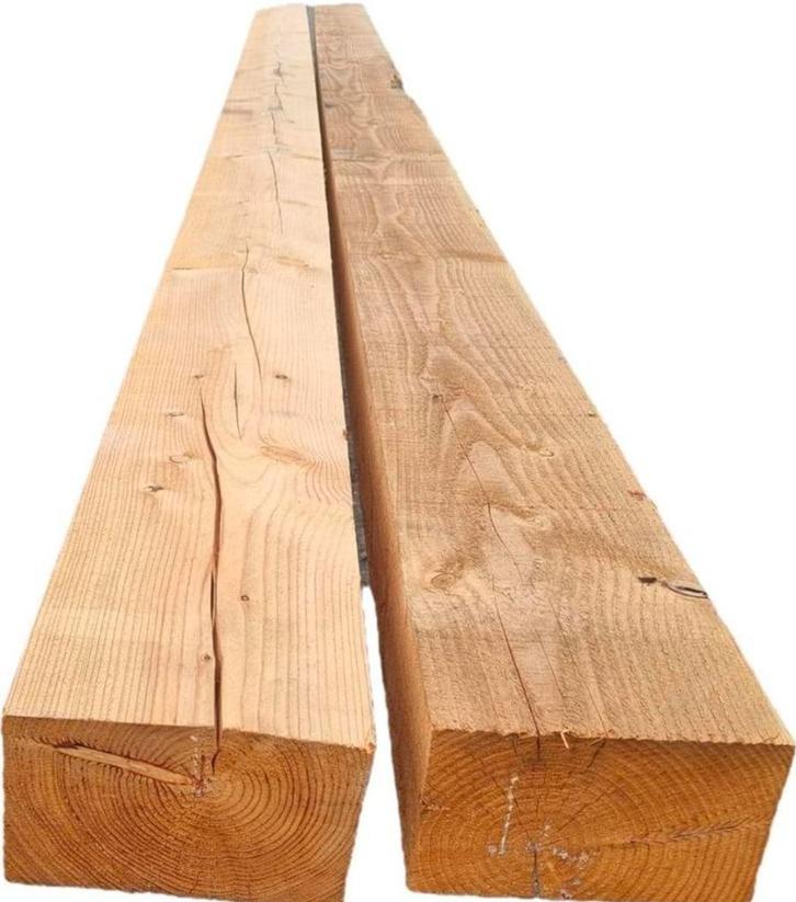 2 Douglas balken 15.0x25.0 cm/ 6.00 meter lang - nr: TB20, Tuin en Terras, Palen, Balken en Planken, Nieuw, Balken, 250 cm of meer