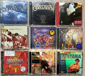 Santana 9x CD Collectie beschikbaar voor biedingen