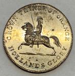 Penning uit 1815: Slag bij Waterloo,  Willem van Oranje, Postzegels en Munten, Penningen en Medailles, Ophalen of Verzenden, Overige materialen