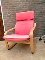 Gratis, afhalen: ikea poang luie stoelen, 2 stuks, Huis en Inrichting, Ophalen, Gebruikt, 75 tot 100 cm, Hout