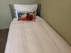 Stevig metalen eenpersoonsbed + bodem, matras en beddengoed, Ophalen, 90 cm, Eenpersoons, Modern, minimalistisch, strak
