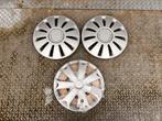 Wieldoppen los 14 inch Zilver Auto Caravan Aanhanger, Auto diversen, Wieldoppen, Caravan, Ophalen of Verzenden, Zo goed als nieuw