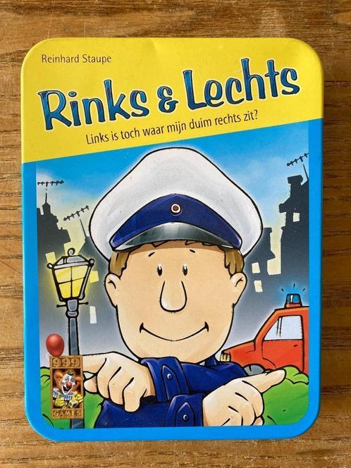 999 games - Rinks & Lechts kaartspel (2-8 spelrs, 6+jr) zgan, Hobby en Vrije tijd, Gezelschapsspellen | Kaartspellen, Zo goed als nieuw