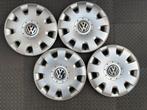 Set orig Volkswagen Golf, Touran en Caddy wieldoppen 15 inch, Auto diversen, Ophalen of Verzenden, Gebruikt
