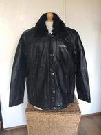 Nickelson leren jas maat L, Kleding | Heren, Maat 52/54 (L), Zwart, Nickelson, Ophalen of Verzenden