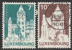 Luxemburg 1984 1105/1106 Burchten, Gest, Ophalen of Verzenden, Luxemburg, Gestempeld