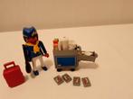 Playmobil 4761 stewardess met kar compleet., Ophalen of Verzenden, Zo goed als nieuw, Complete set