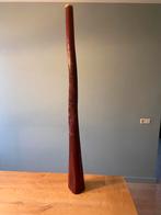 Eucalyptus didgeridoo ca 150 cm mondstuk bijwerken, Muziek en Instrumenten, Blaasinstrumenten | Didgeridoos, Zo goed als nieuw